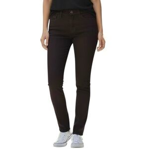 J Brand Skinny Jeans Women’s Sz 28 Noir Red Stretch Mid Rise Straight Leg